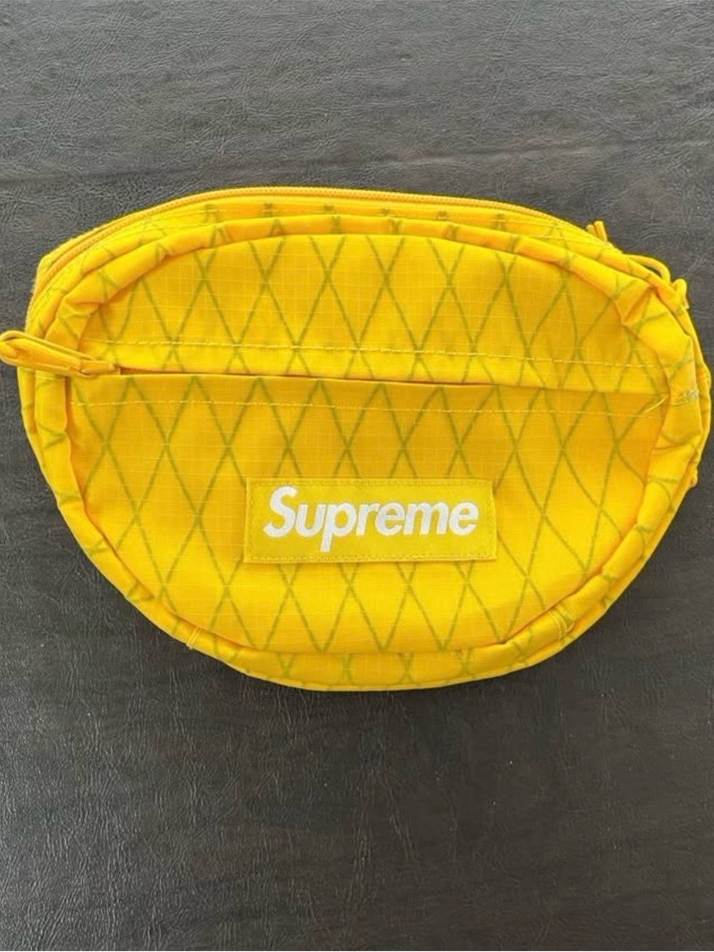 Supreme Yellow Fanny Pack